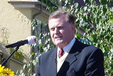 Unser Ministerprsident bei der Festrede